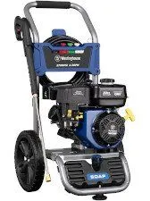 Westinghouse WPX2700 Gas Pressure Washer, 2700 PSI and 2.3 Max GPM, Onboard Soap Tank, Spray Gun and Wand, 4 Nozzle Set, CARB C...